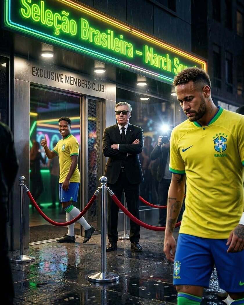 内马尔还有机会进入安切洛蒂的巴西队大名单吗？