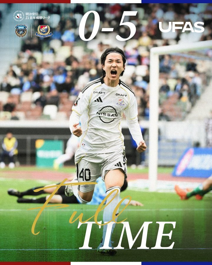 横滨水手5-0川崎前锋