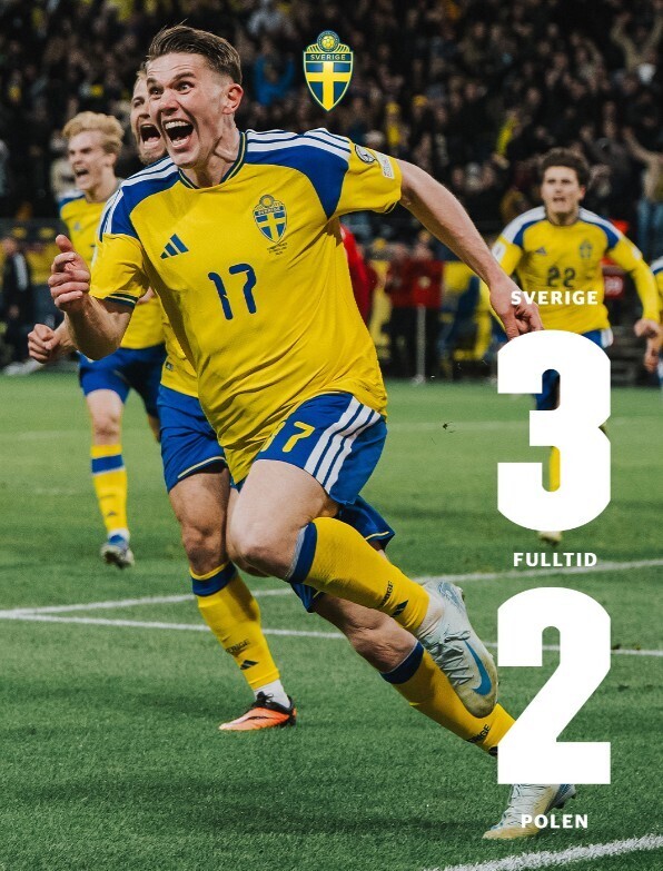 瑞典3-2波兰