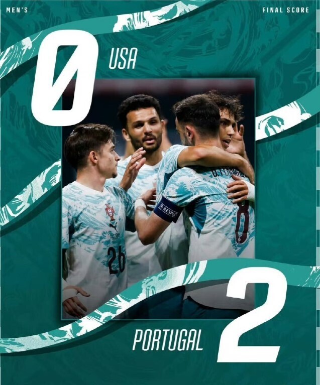 葡萄牙2-0美国