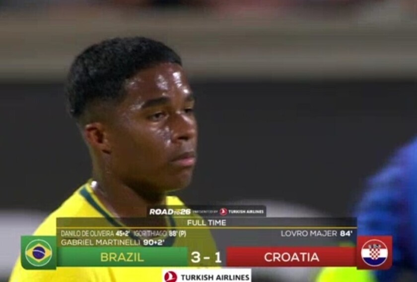 巴西3-1克罗地亚