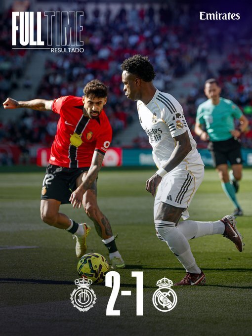 马略卡2-1皇家马德里