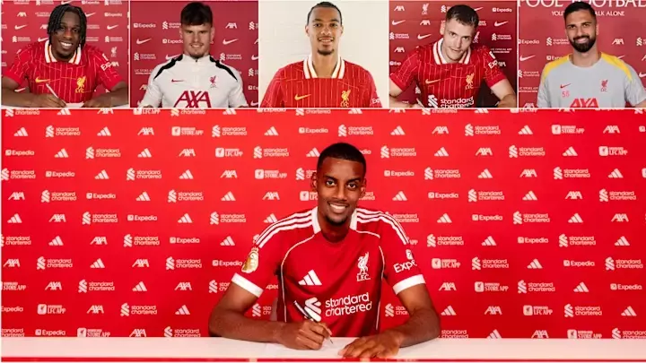 利物浦夏窗花费接近5亿