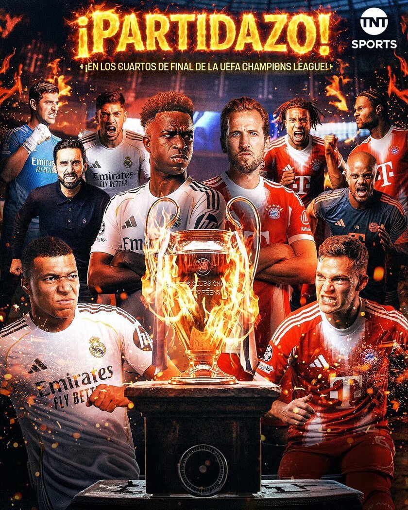 次回合皇马VS拜仁赛前海报