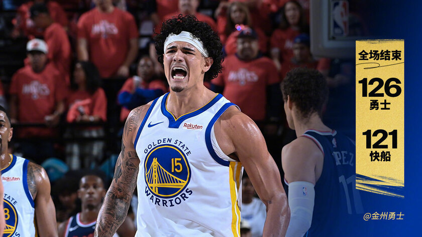 勇士126-121快船