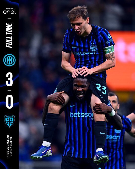 国际米兰3-0卡利亚里