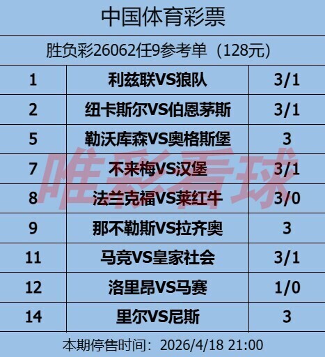 姜山冷门26062期