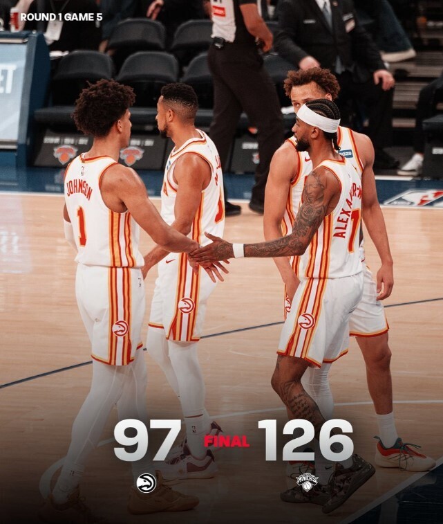 老鹰97-126尼克斯