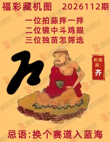 福彩3D藏机图