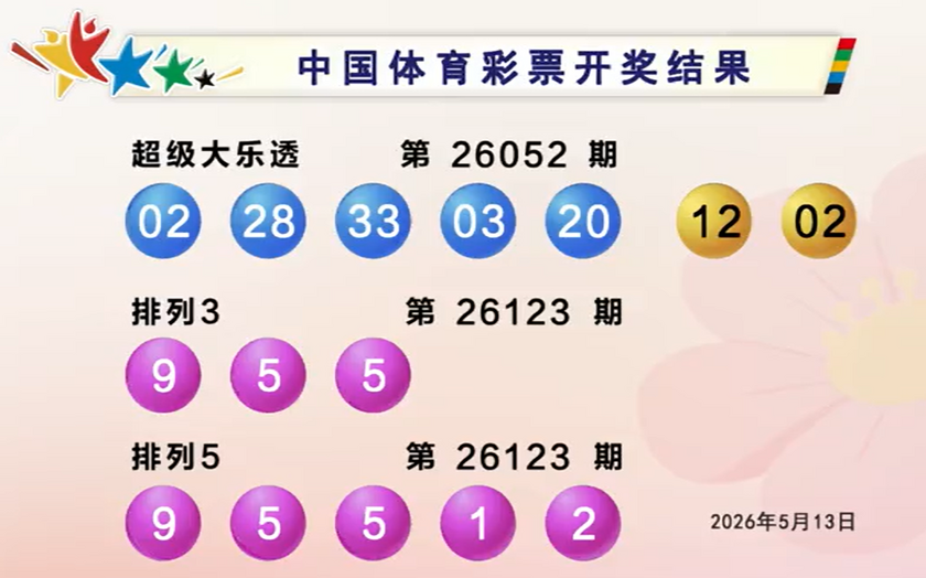体彩开奖详情