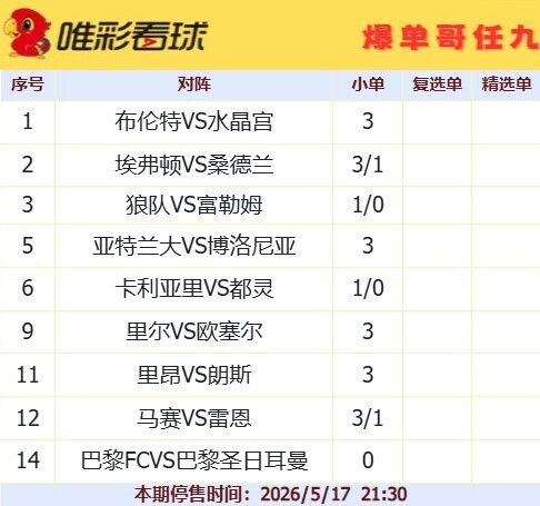 爆单哥26077期小单