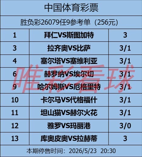 姜山冷门26079期