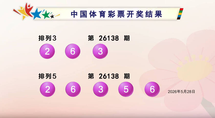 体彩开奖详情