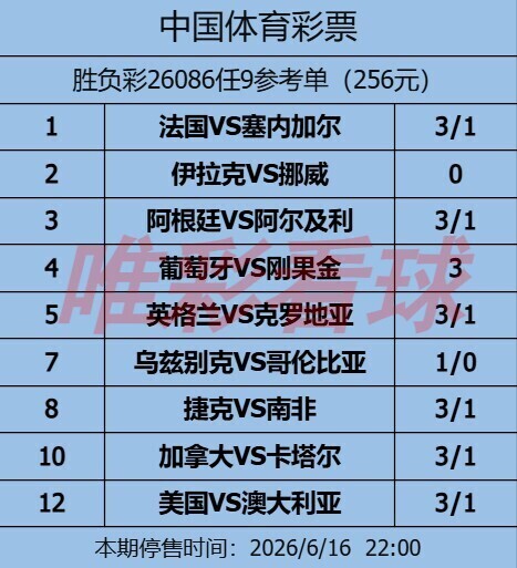 姜山冷门26086期