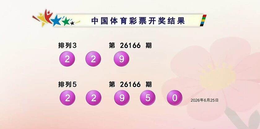 体彩开奖详情