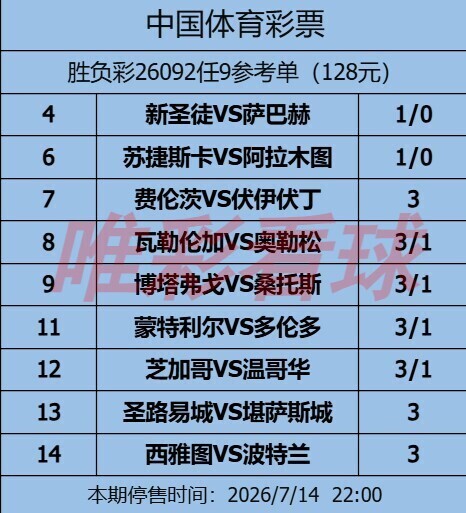 姜山冷门26092期