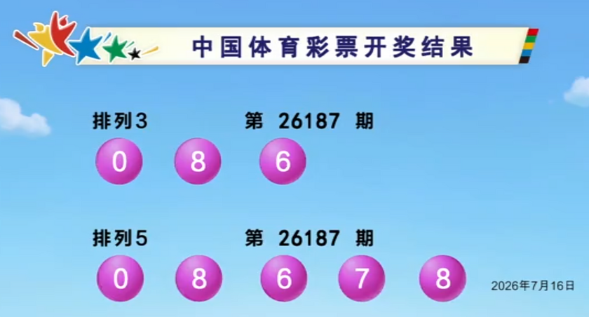 体彩开奖详情