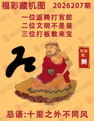 福彩3D藏机图