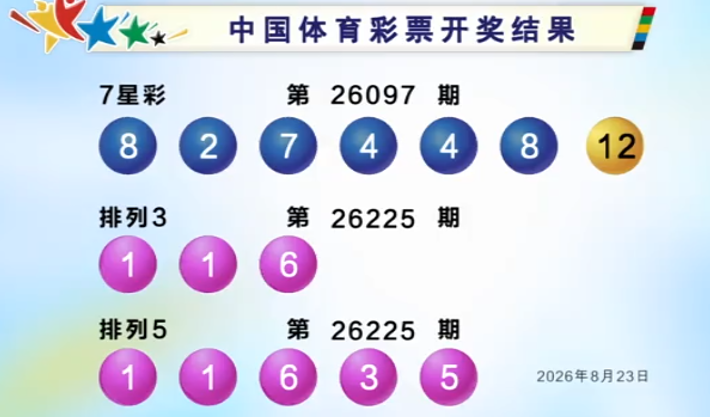 体彩开奖详情