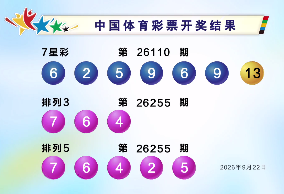 体彩开奖详情