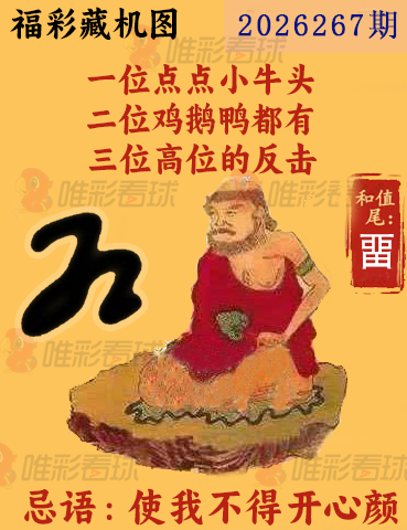 福彩3D藏机图