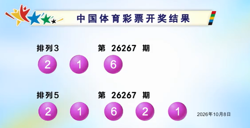 体彩开奖详情
