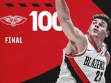 NBA战报：艾顿19+13，开拓者118-100逆转鹈鹕