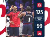 NBA-快船125-99大胜76人，豪取五连胜