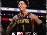 NBA-特雷杨21+11米切尔低迷，老鹰117-101大胜骑士