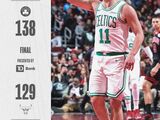 NBA杯-塔图姆35+14普理查德29分，绿军138-129公牛仍出局