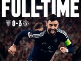 欧联杯-曼联客场3-0毕尔巴鄂竞技，B费双响主导胜利​