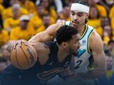 NBA季后赛-骑士126-104大胜步行者 总比分1-2，米切尔43+9 哈利伯顿4分