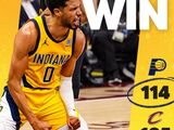 NBA-步行者114-105总分4-1淘汰骑士 哈利伯顿31+8米切尔35分难救主
