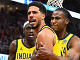 NBA东决G2：步行者114-109尼克斯再下一城大比分2-0，西亚卡姆39+4+3