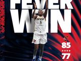 WNBA-狂热85-77击败康太阳 克拉克14+8+7，查尔斯空砍21分