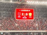 中超-成都蓉城2-0北京国安，德尔加多、莱切特建功