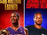 收入1.12亿美元，这位NBA球星破产了