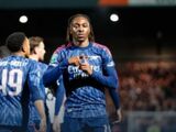 英联杯-阿森纳2-0维尔港，同样晋级16强，埃泽处子球，特罗萨德建功