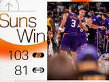 NBA季前赛-太阳103-81轻取残阵湖人，布克24分布朗尼12中1砍8+5