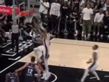 NBA季前赛-马刺119-88轻取广州龙狮，文班亚马复出首战半场准三双