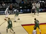 NBA季前赛-雄鹿103-93热火，南斯15分特纳首秀8分，替补深度定胜负