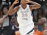WNBA总决赛G3-王牌90-88险胜水星夺冠军点，威尔逊34+14+绝杀