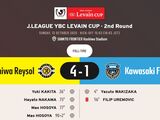 日联赛杯-柏太阳神4-1横扫川崎前锋，总分5-4晋级决赛