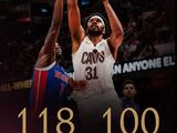 NBA季前赛-骑士118-100轻取活塞，取首胜终结三连败