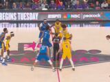 NBA季前赛-独行侠121-94大胜湖人，末节37-8上演惊天逆转
