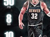 最强空砍直逼乔丹！戈登三分11中10狂砍50+8，刷爆多项纪录