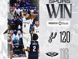 NBA-马刺加时120-116力克鹈鹕，文班29分11板9帽 锡安27+10难救主