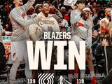 NBA-开拓者139-119大胜勇士，杨瀚森7分钟2分2帽 库里空砍35分