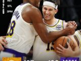NBA-湖人127-120力克国王，里夫斯51+11+9准三双生涯新高助队取胜