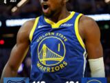NBA-勇士131-118轻取灰熊，勇士三少合砍68分，库明加25+10全队最佳
